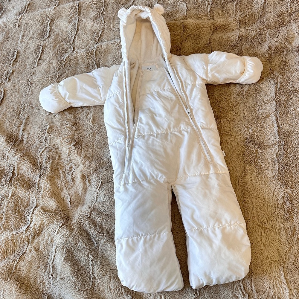 GAP baby snowsuit